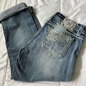 Miss me crop easy crop